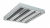 Светильник PTF 414 HF mirr. perf. накладной 4х14Вт IP20 1047000180 CT