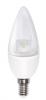 Лампа светодиодная 7.0Вт Е14 PLED-SP C37 3000К 530Лм теплый .1027818-2 Jazzway
